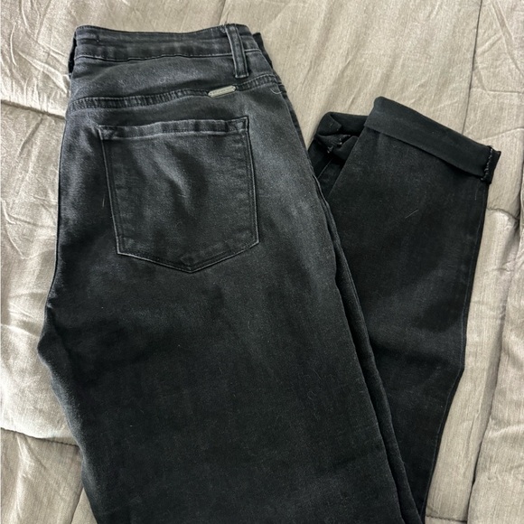KanCan Women's Faded Black Jeans - 13 - Picture 3 of 3